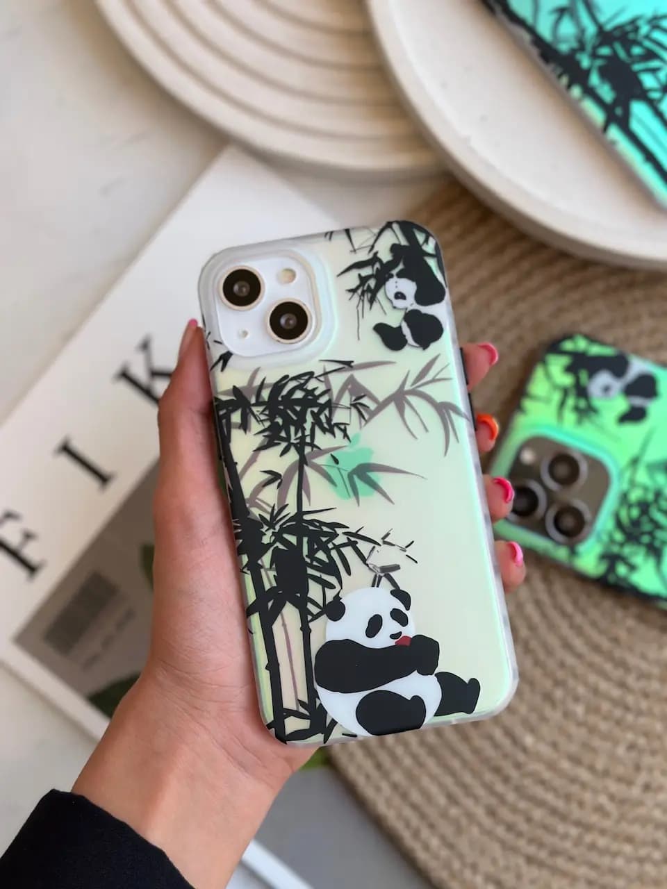 قاب Panda Bamboo (کدC1378) — تصویر ۳