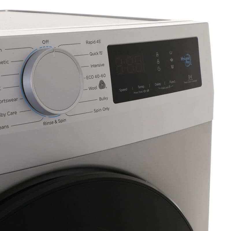 ماشین لباسشویی کنوود KW-9460S نقره ای 9 کیلویی — تصویر ۳