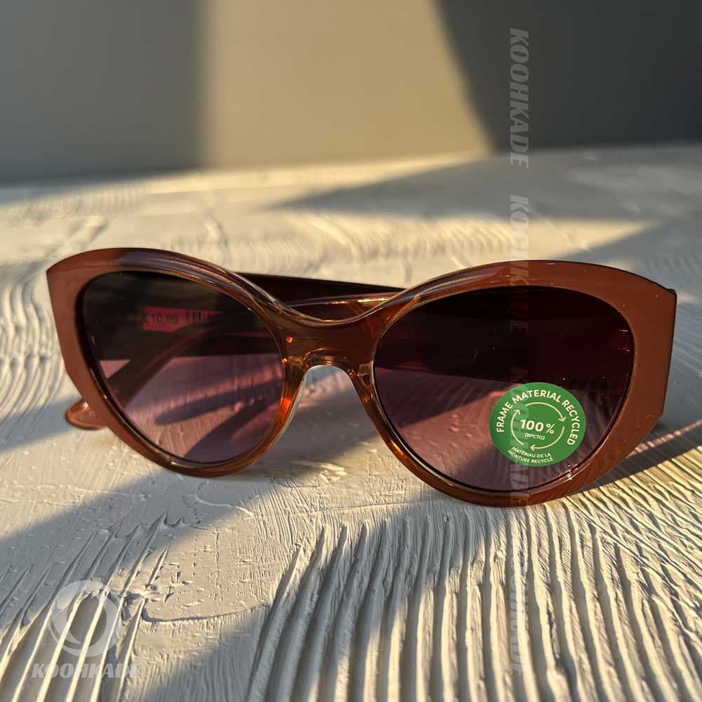 عینک BEELINE beige کد 628 — تصویر ۴