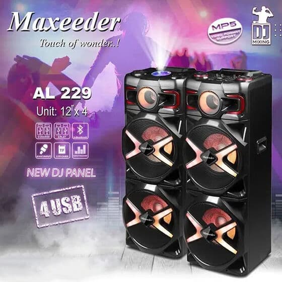 اسپیکر مکسیدر AL-229 سری MX-DJ2122 — تصویر ۷