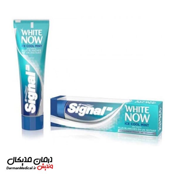 خمیر دندان سیگنال سری White Now مدل Ice Cool Mint حجم 75 میلی لیتر — تصویر ۳