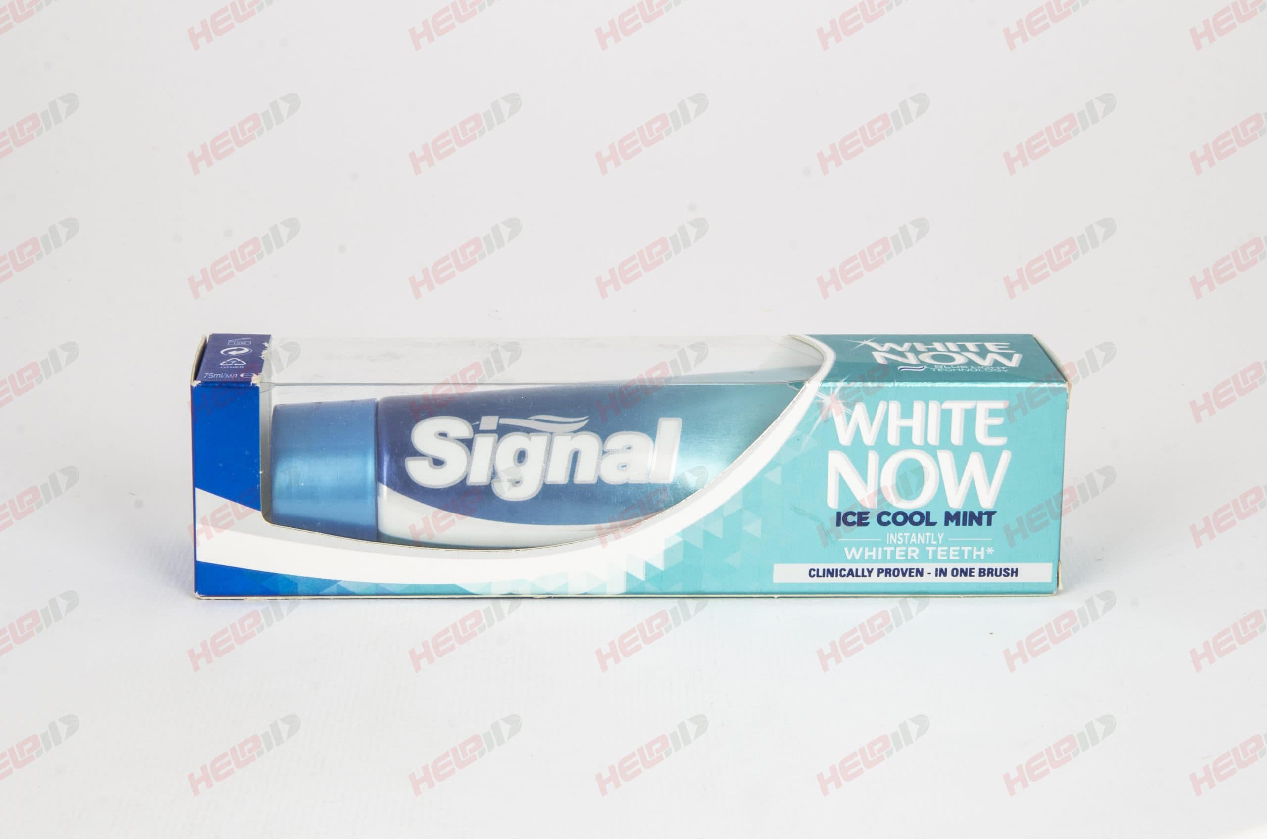 خمیر دندان سیگنال سری White Now مدل Ice Cool Mint حجم 75 میلی لیتر