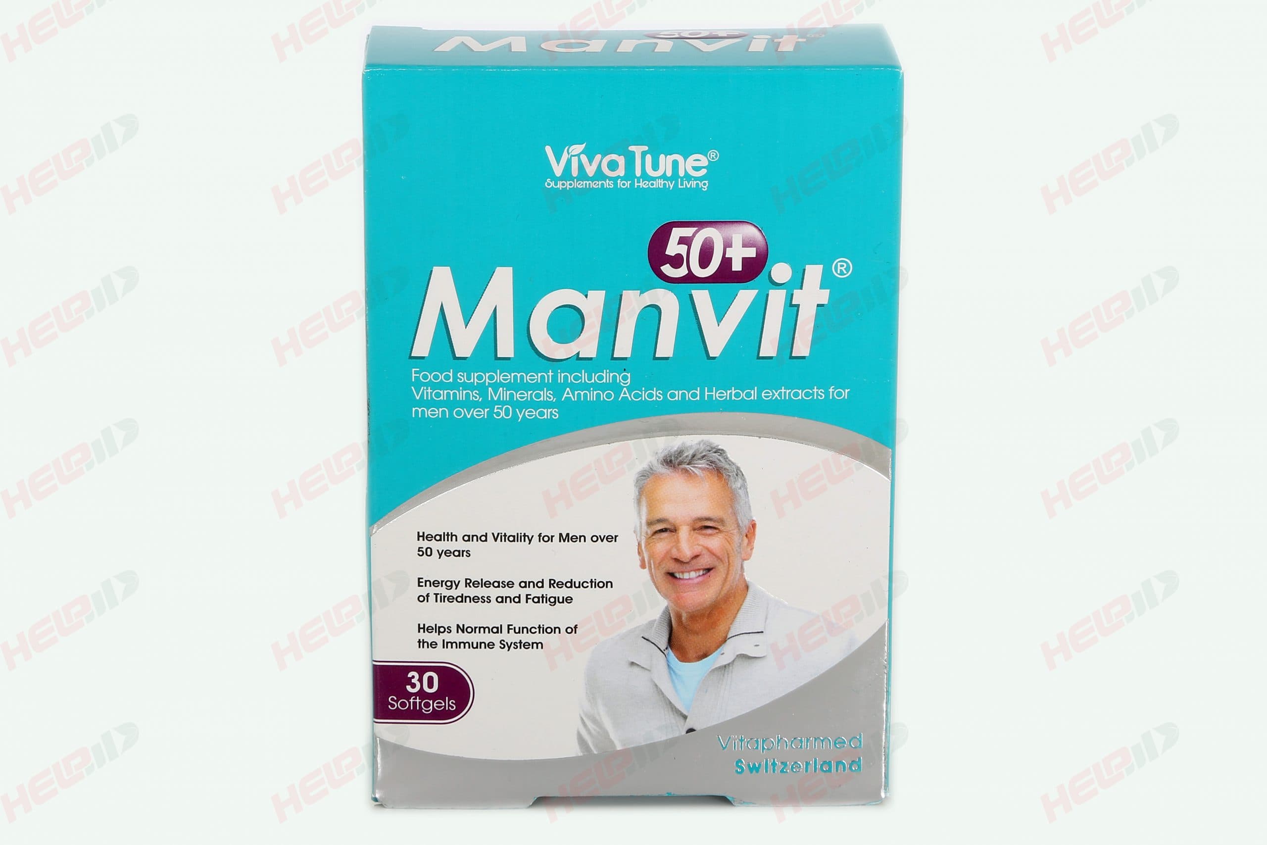 من ویت | قرص manvit 50 | من ویت بالای پنجاه سال ویوا تیون