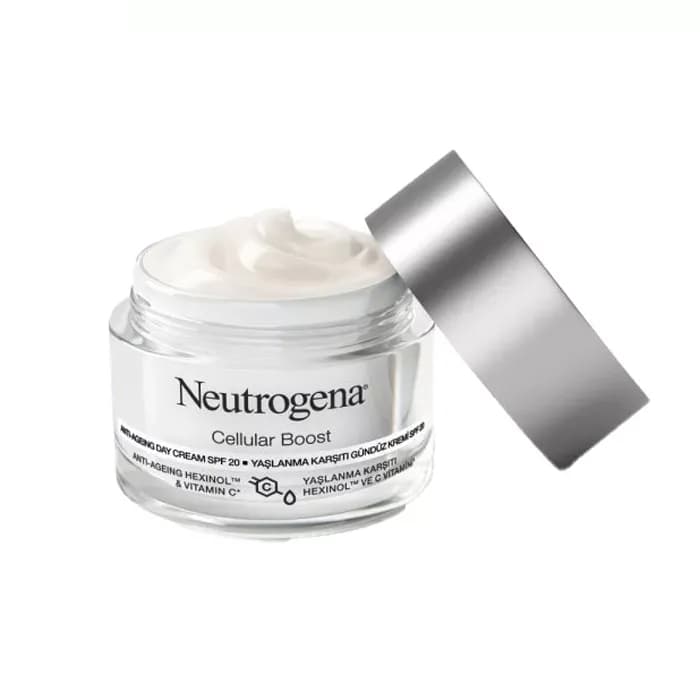 کرم روز ضد پیری Cellular Boost نوتروژینا حجم 50 میلی لیتر — تصویر ۲