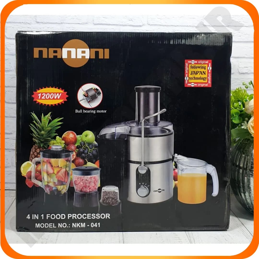 آبمیوه گیری سفید 4 کاره nkm-041 nanani نانانی