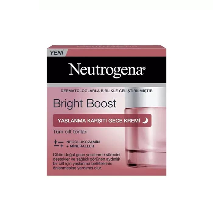 ژل کرم آبرسان ضد چروک Bright Boost نوتروژینا حجم 50 میلی لیتر — تصویر ۳