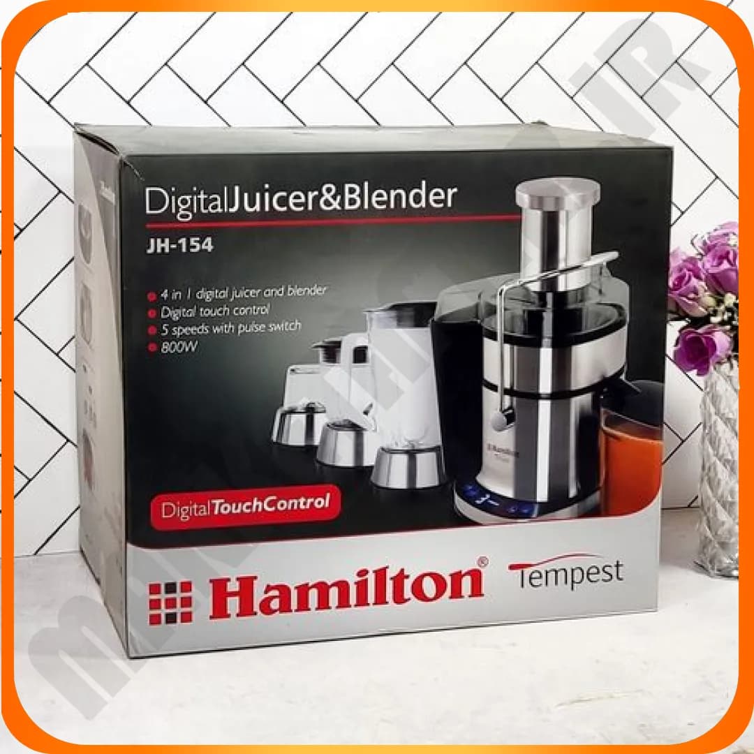 آبمیوه گیر 4 کاره لمسی JH-154 همیلتون