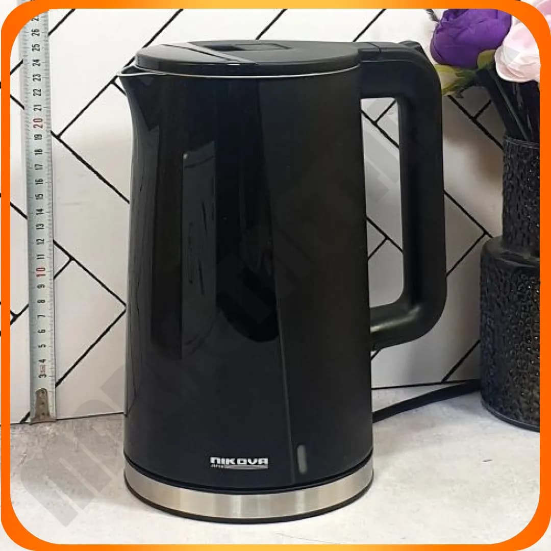 کتری برقی 1/7 لیتری مشکی NK-208 نیکوا
