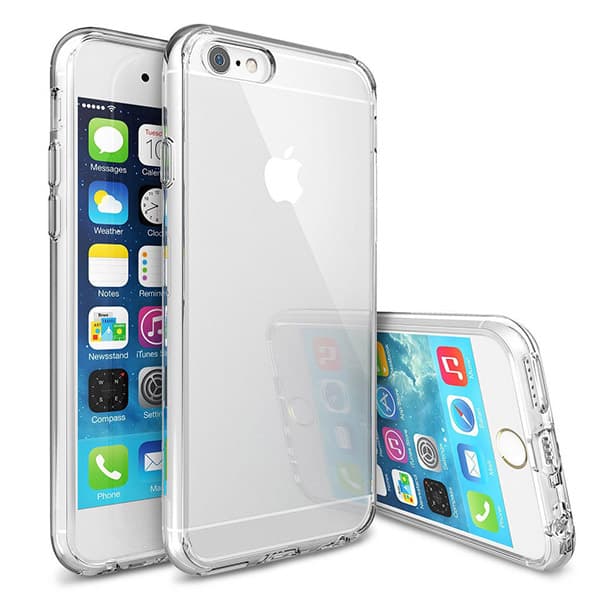 قاب ژله ای آیفون 6Plus محافظ لنز شفاف