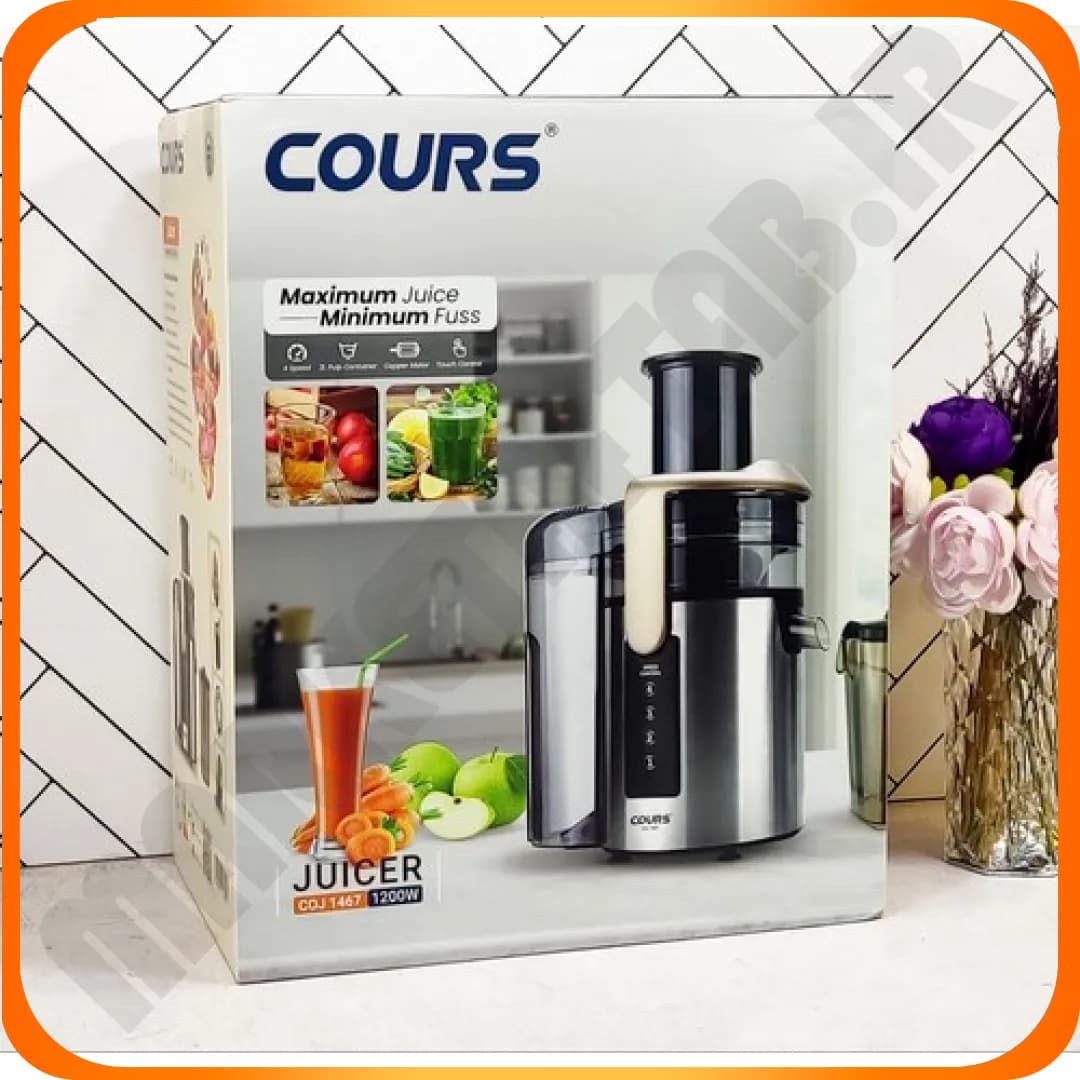 آبمیوه گیری تک COJ-1467 کاره 1200w کورس