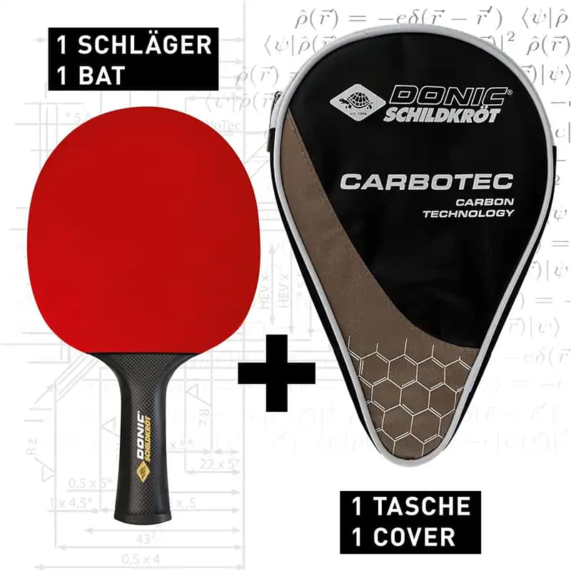 راکت پینگ پنگ DONIC مدل CARBOTEC 7000 — تصویر ۵