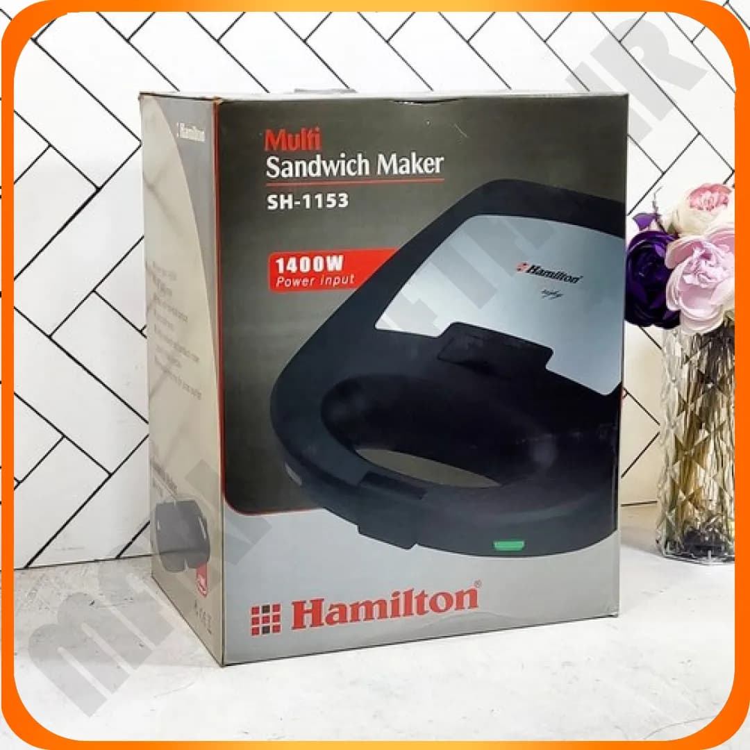 SH-1153 ساندویچ ساز 3گریل 1400وات همیلتون