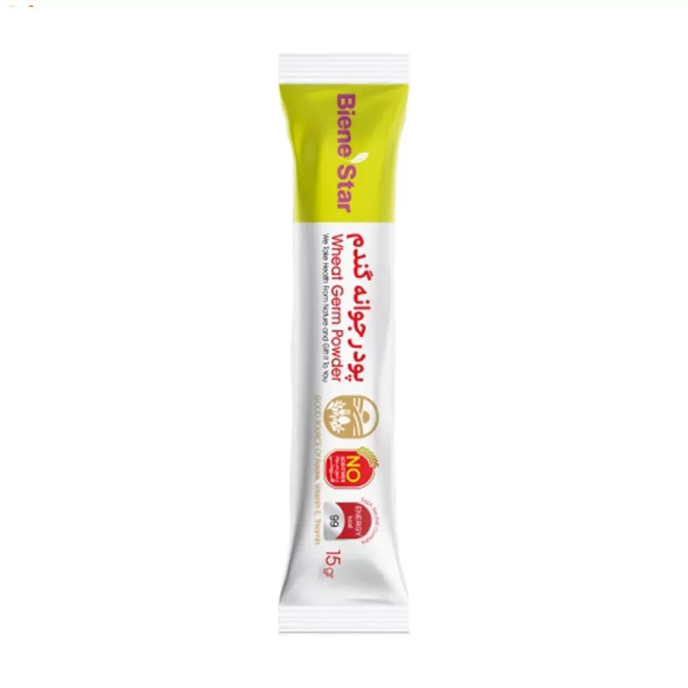 پودر جوانه گندم بین استار – 25 ساشه 15 گرمی — تصویر ۲