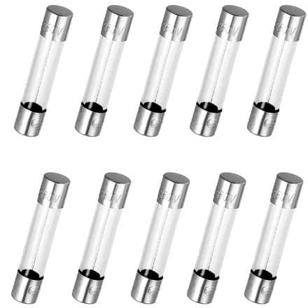 فیوز شیشه ای 4 آمپر بلند 6×30 (پک 10 تایی)