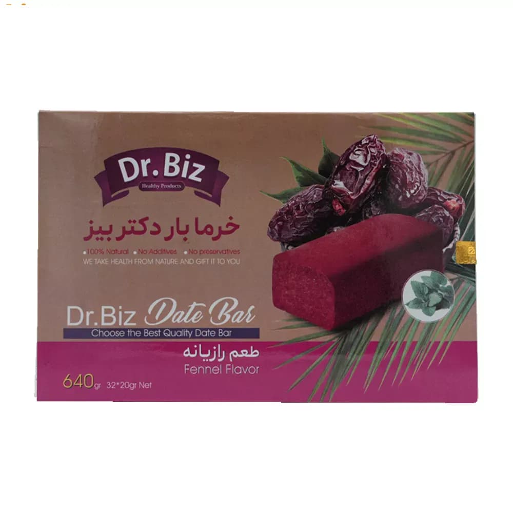 خرمابار رازیانه دکتر بیز – 32 عددی