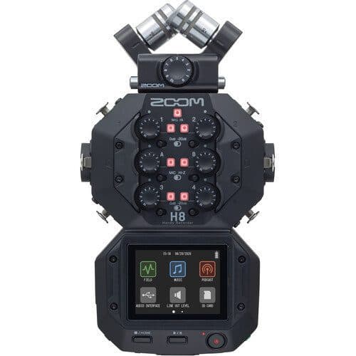 رکوردر صدا زوم Zoom H8 8-Input/12-Track Portable Handy Recorder