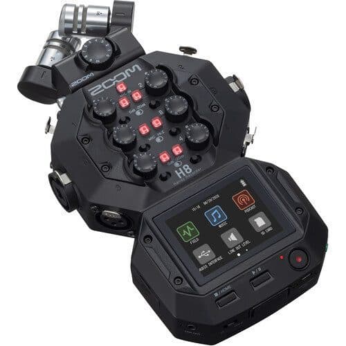 رکوردر صدا زوم Zoom H8 8-Input/12-Track Portable Handy Recorder — تصویر ۲