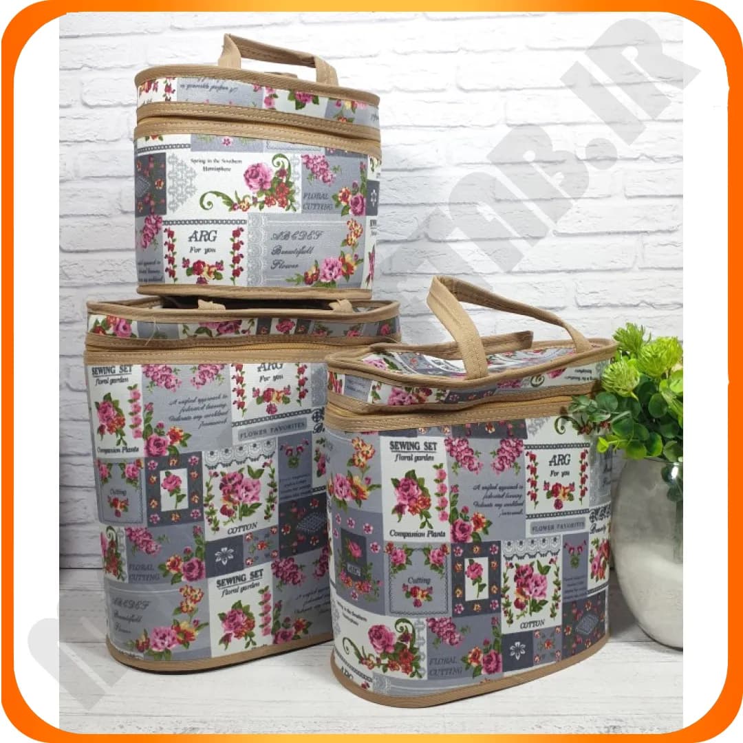 کاور فلاکس 3 عددی کرپ ROSE GOLD رز طلایی