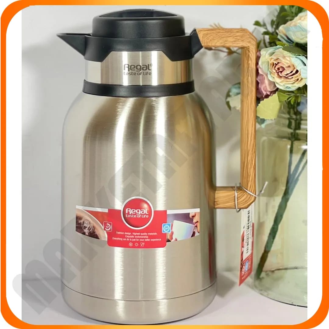 فلاکس 2 لیتر استیل دسته چوب TSCUQریگال