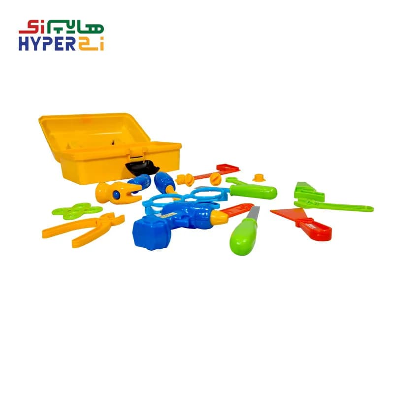 اسباب بازی جعبه ابزار کیفی بزرگ یلو تولز بست توی — تصویر ۳