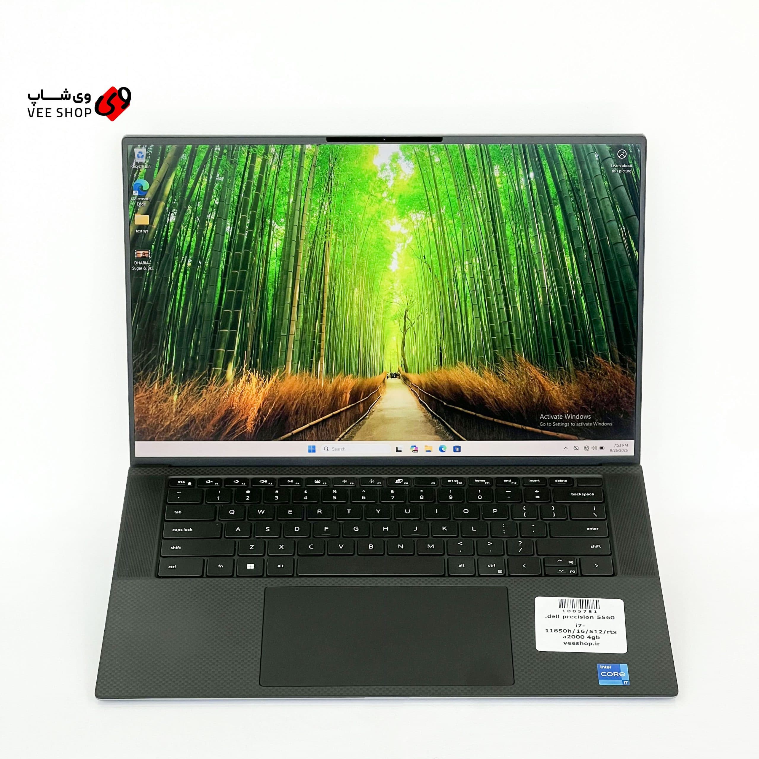 لپ تاپ استوک دل پرزیشن 5560 dell precision