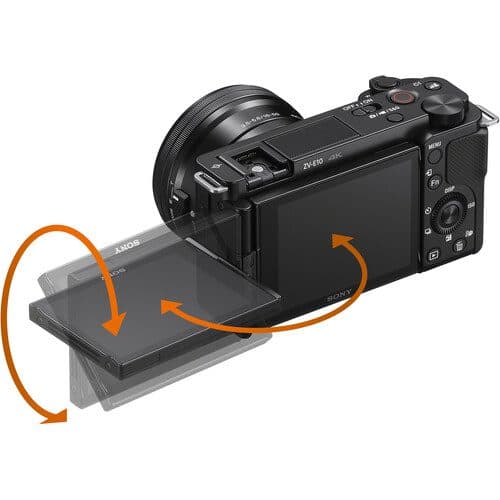 بدنه دوربین بدون آینه سونی Sony ZV-E10 Body Black — تصویر ۸