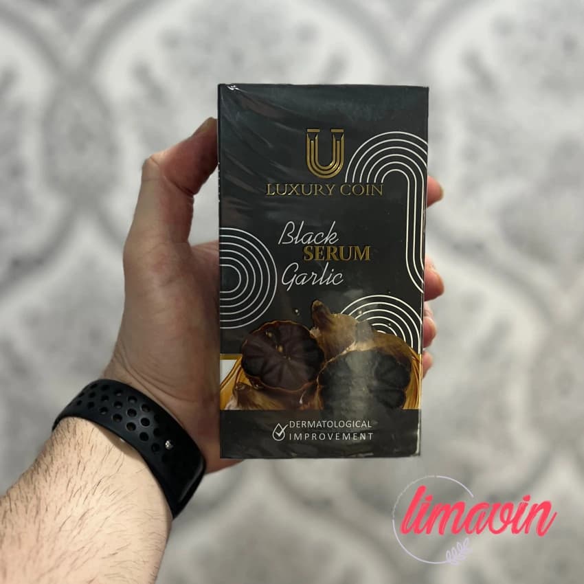 سرم سیر سیاه لاکچری کوین حجم ۳۰ میلی لیتر — تصویر ۴