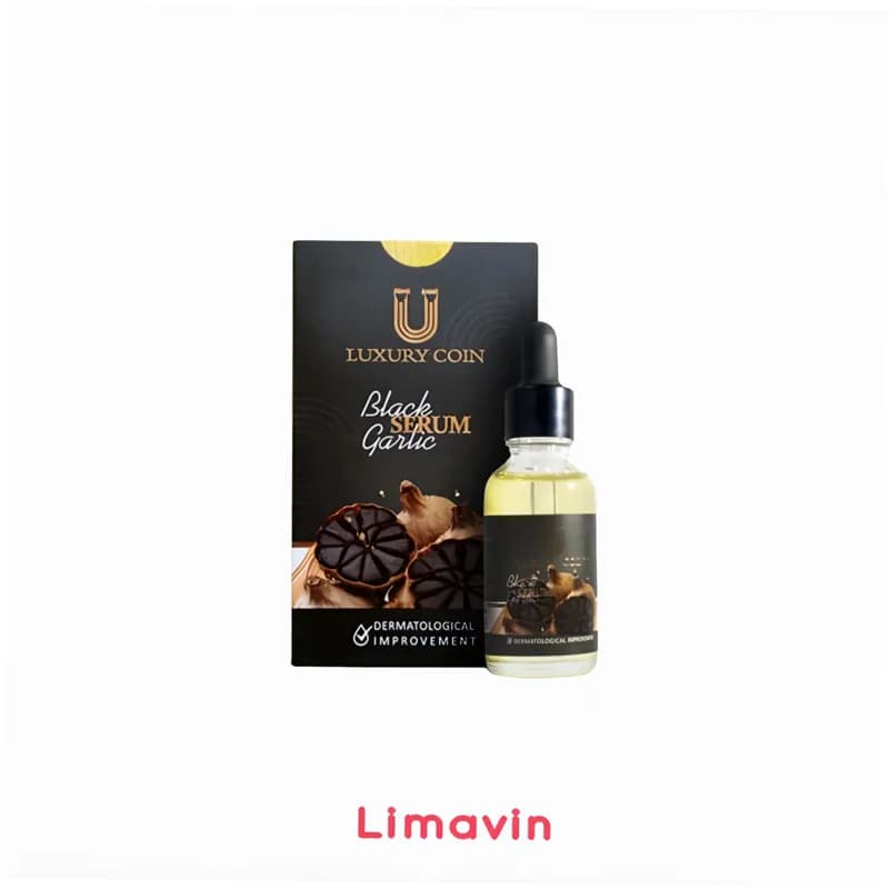 سرم سیر سیاه لاکچری کوین حجم ۳۰ میلی لیتر — تصویر ۵