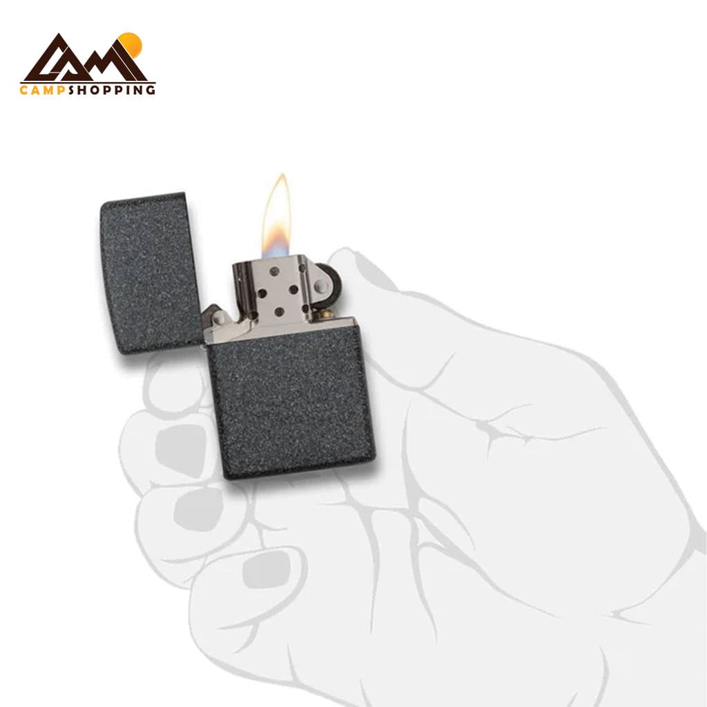 فندک زیپو طرح IRON STONE کد 211 — تصویر ۴