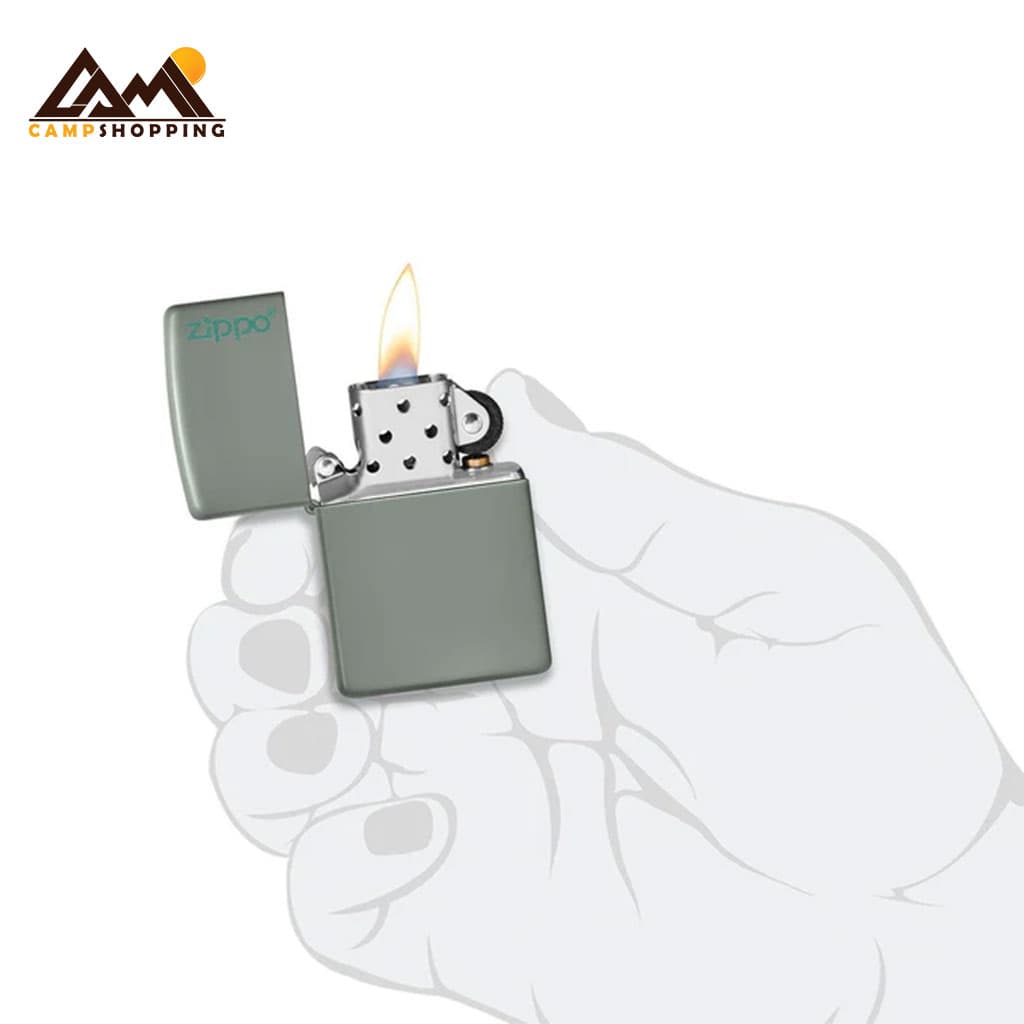فندک زیپو طرح CLASSIC SAGE کد 49843ZL — تصویر ۴