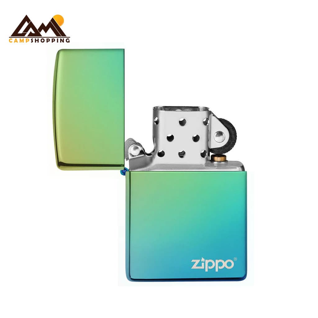 فندک زیپو طرح CLASSIC HIGH POLISH TEAL کد 49191ZL — تصویر ۲
