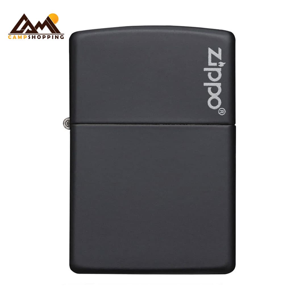 فندک زیپو طرح CLASSIC BLACK MATTE کد 218ZL — تصویر ۳