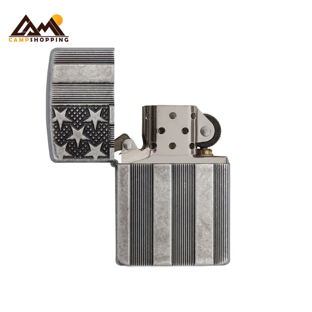 فندک زیپو طرح US FLAG کد 28974 — تصویر ۲