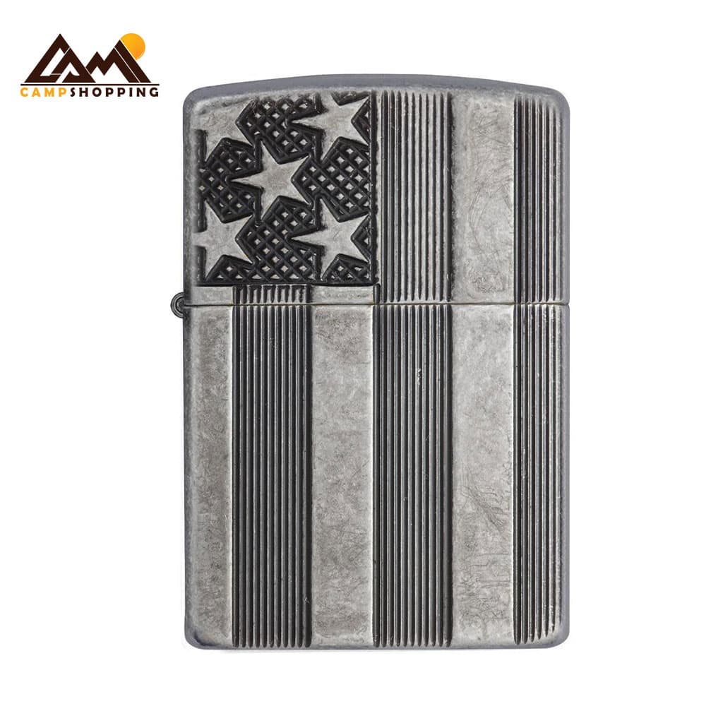 فندک زیپو طرح US FLAG کد 28974 — تصویر ۳