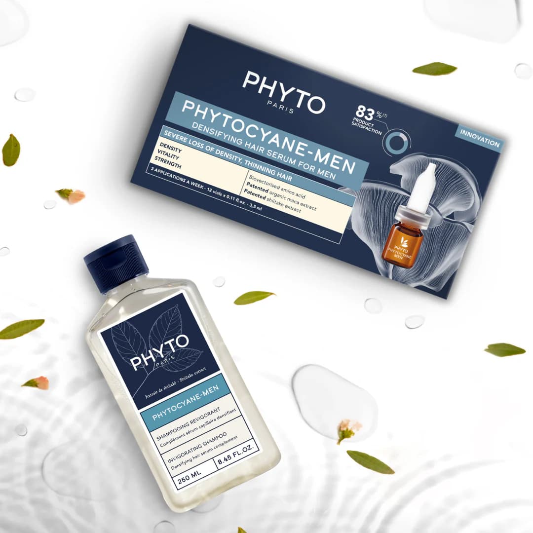 شامپو ضد ریزش مردانه فیتوسیان تقویت کننده مو Phytocyane men — تصویر ۳