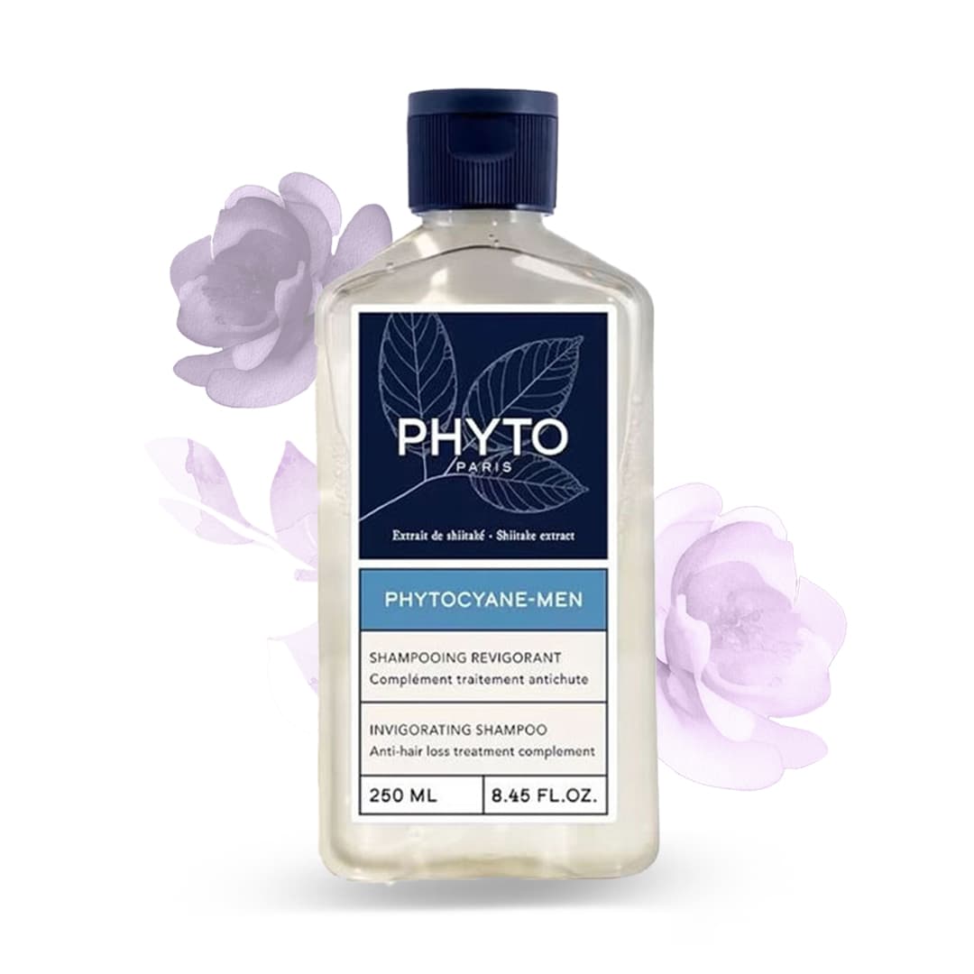 شامپو ضد ریزش مردانه فیتوسیان تقویت کننده مو Phytocyane men — تصویر ۴