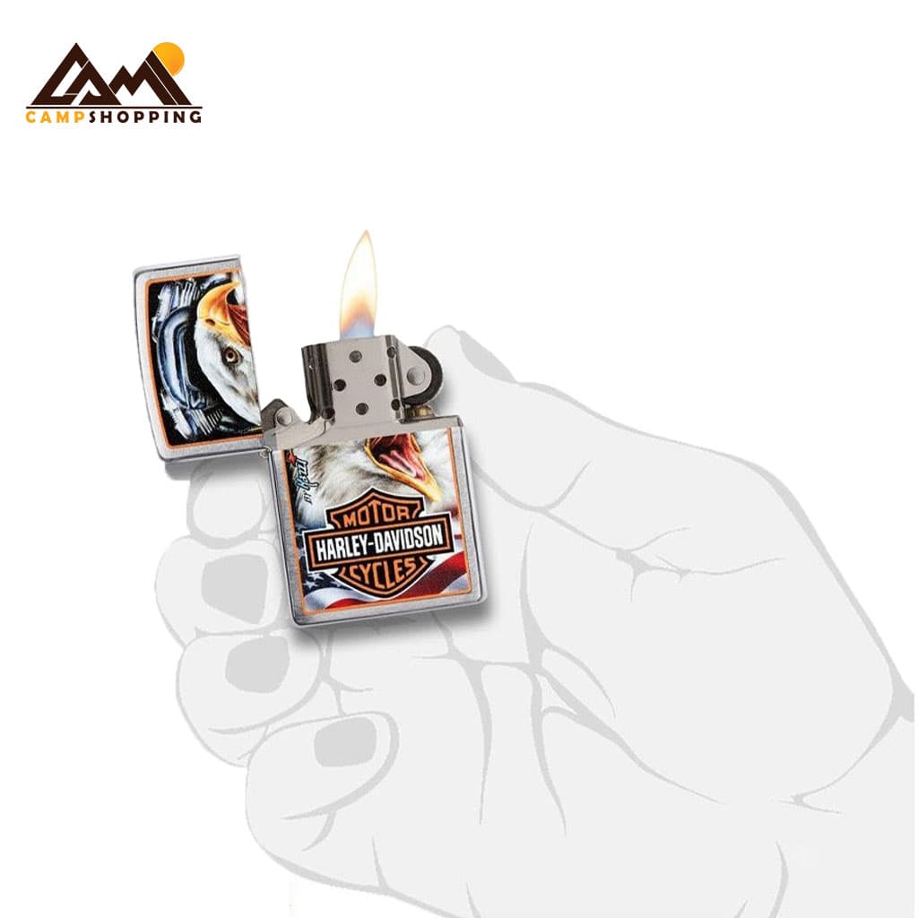 فندک زیپو طرح MAZZI EAGLE کد 29499 — تصویر ۳
