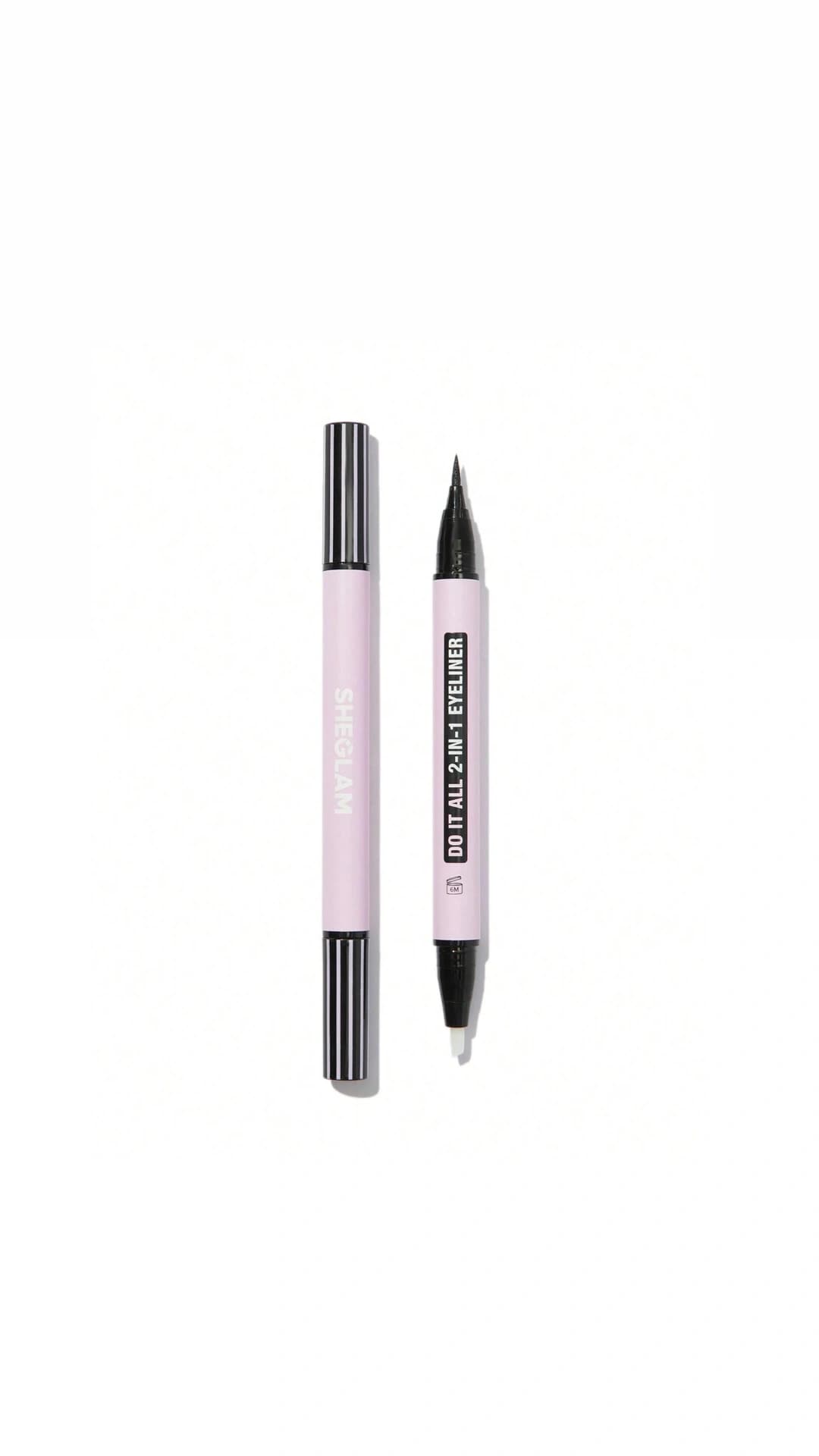 خط چشم ۲ در ۱ پاک کن دار شیگلم مدل DO IT ALL 2-IN-1 EYELINER