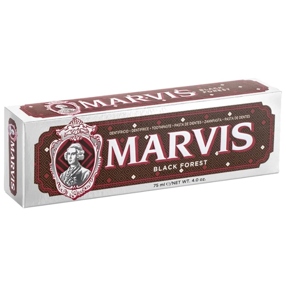 خمیر دندان مارویس MARVIS مدل BLACK FOREST حجم۷۵ml اصل ایتالیا — تصویر ۴