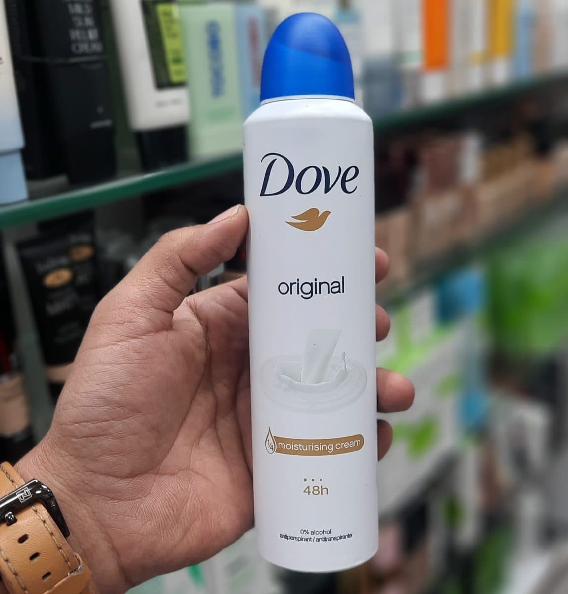 اسپری داو رایحه شیر حجم۲۵۰ml مدل go fresh — تصویر ۲