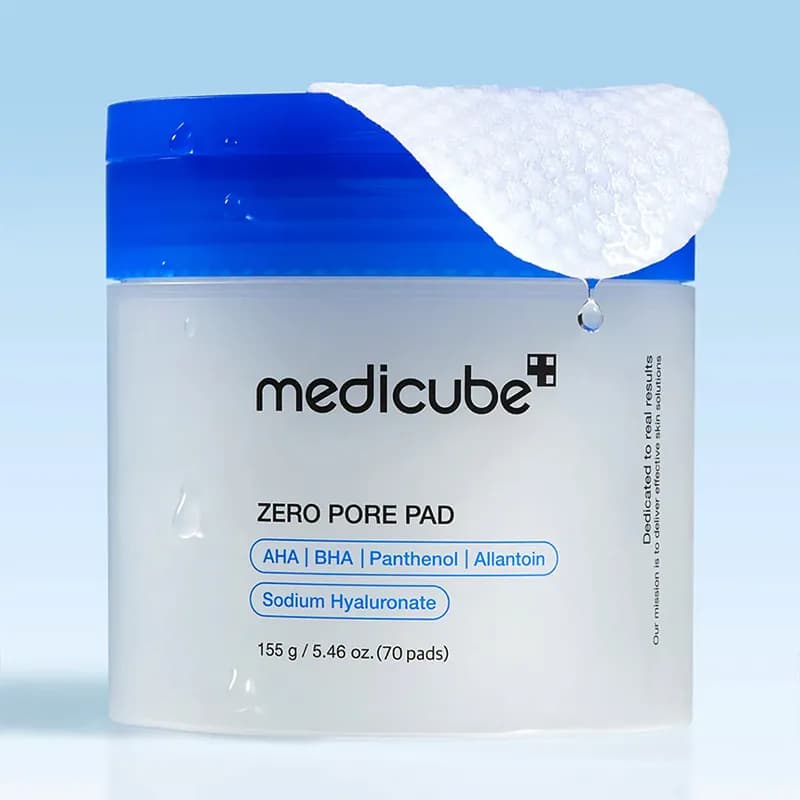پد درمان منافذ و لایه بردار مدی کیوب Medicube Zero Pore Pads — تصویر ۳
