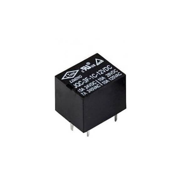 رله 12V-10A میلون T73 مارک LIMING مدل JQC-3F-1C-12VDC — تصویر ۲