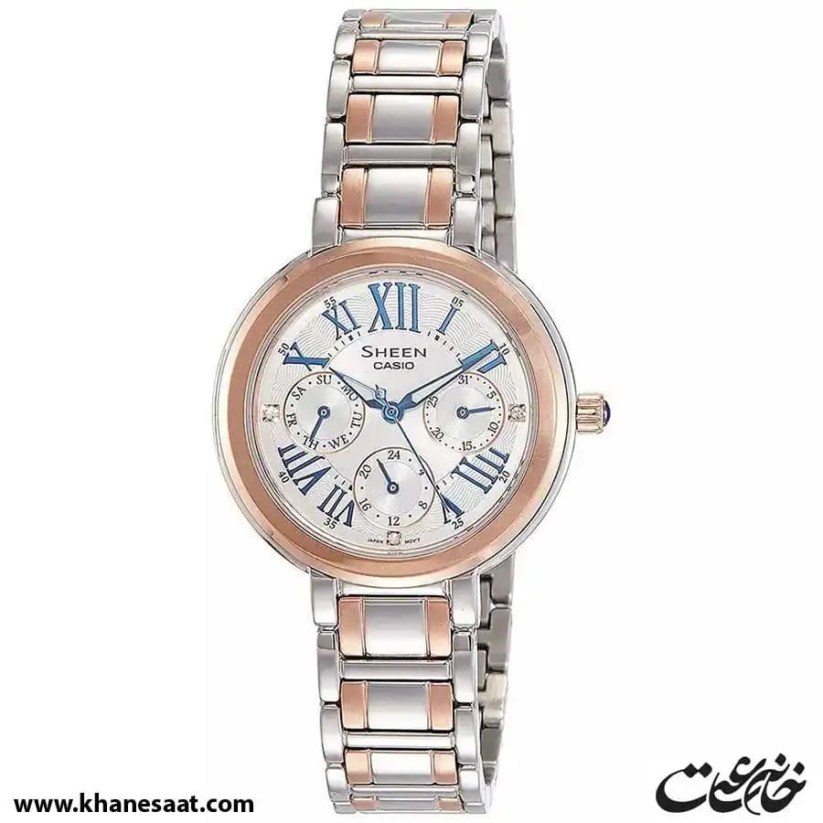 ساعت مچی زنانه کاسیو مدل SHE-3034SG-7A