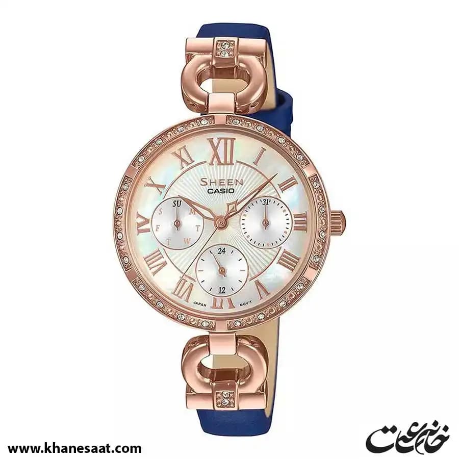 ساعت مچی زنانه کاسیو مدل SHE-3067PGL-7AUDF