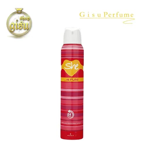 اسپری خوشبوکننده شی شی ایز فان(She She is Fun Body Spray)-حجم 200 میل