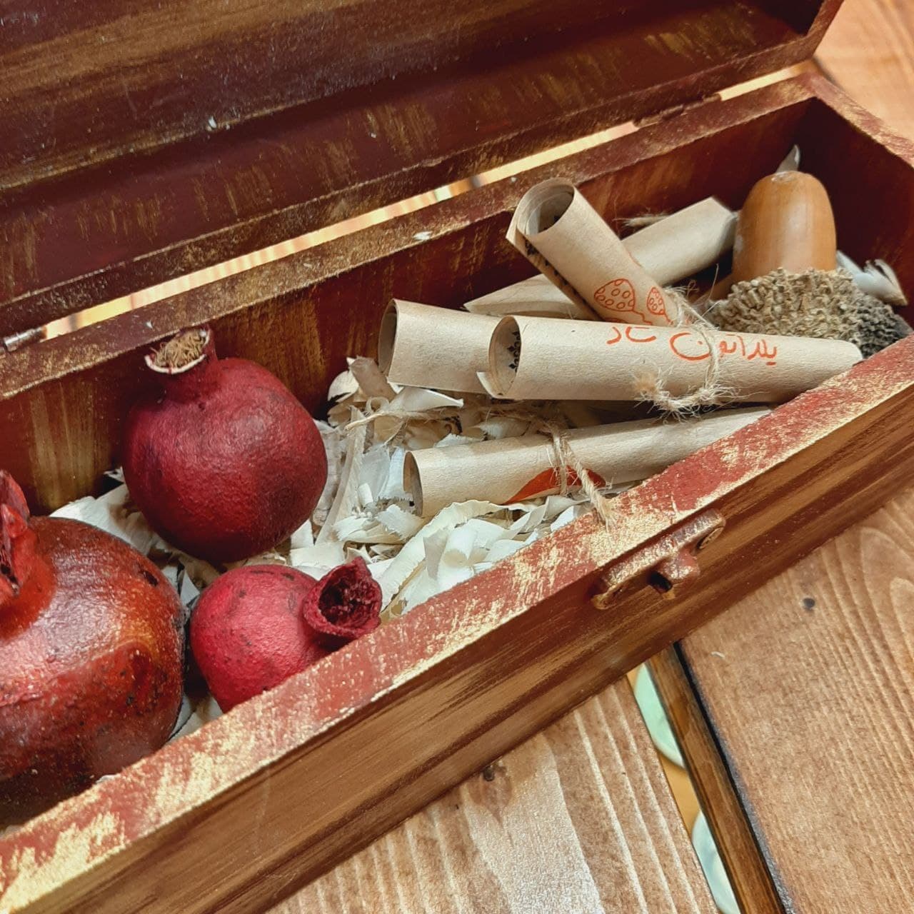 جعبه چوبی هدیه شب یلدا ۱۰۲ — تصویر ۷