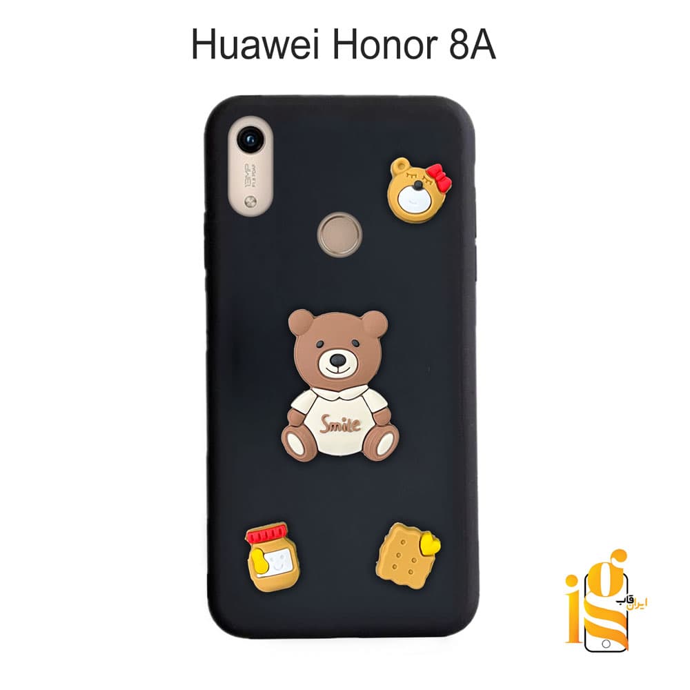 قاب دخترانه خرس پاستیلی برای گوشی هوآوی Honor 8A
