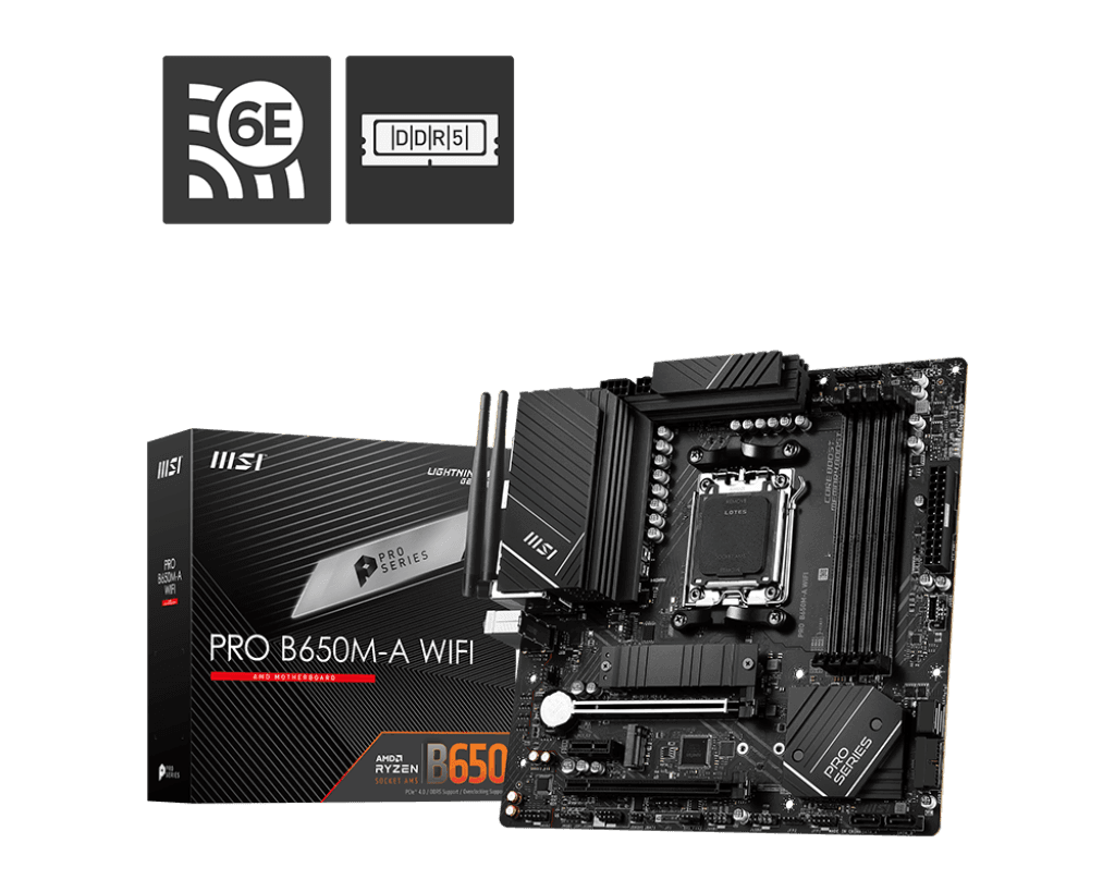 مادربرد ام اس آی MSI PRO B650M A WIFI DDR5 — تصویر ۴