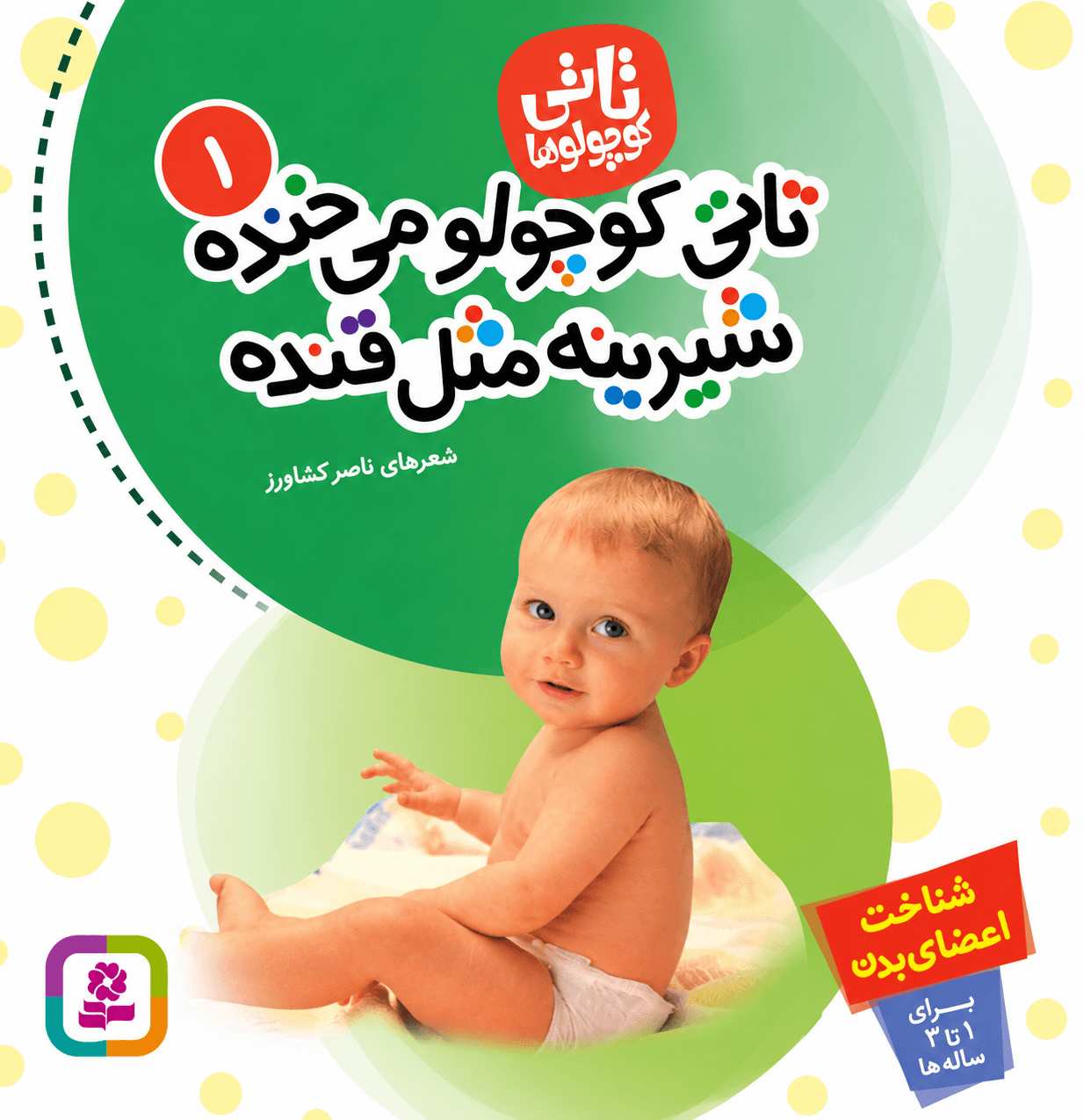 تاتی کوچولو می خنده، شیرینه مثل قنده – تاتی کوچولوها 01 (شناخت اعضای بدن) (برای 1 تا 3 ساله ها)