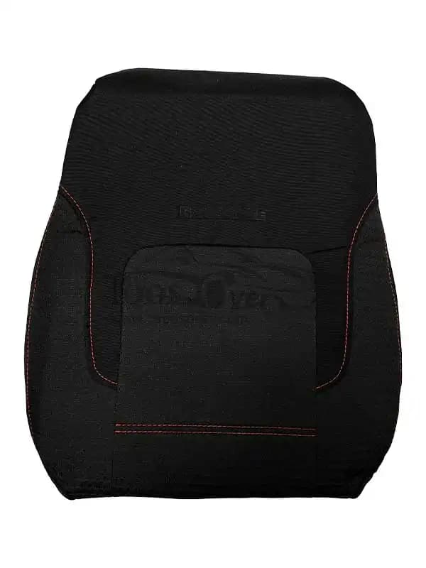 روکش صندلی خودرو برلیانس 330-320 پارچه مازراتی مشکی دوخت قرمز – کد 8089